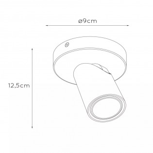 Foco de techo LED Xyrus (5W)