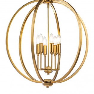 Lámpara colgante Corinne (6 Luces)