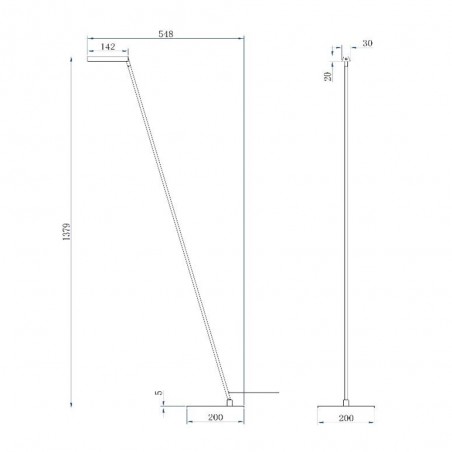 LED Floor Lamp Lavale (3W)
