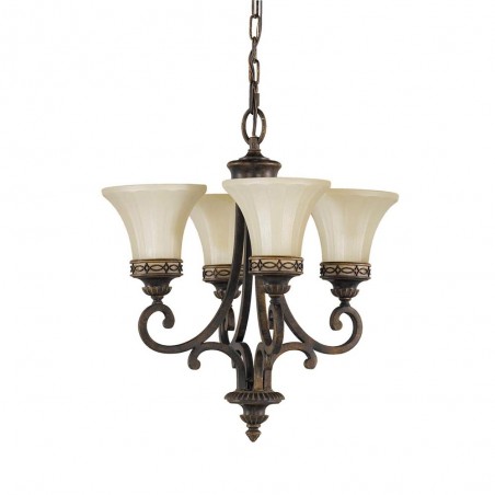 Chandelier Drawing (4 Lights)
