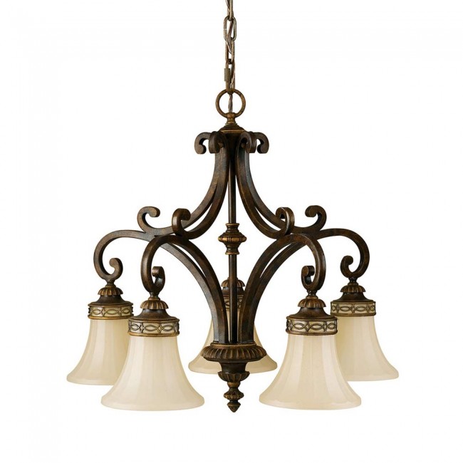 Chandelier Drawing (5 Lights)