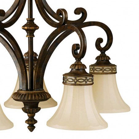 Chandelier Drawing (5 Lights)