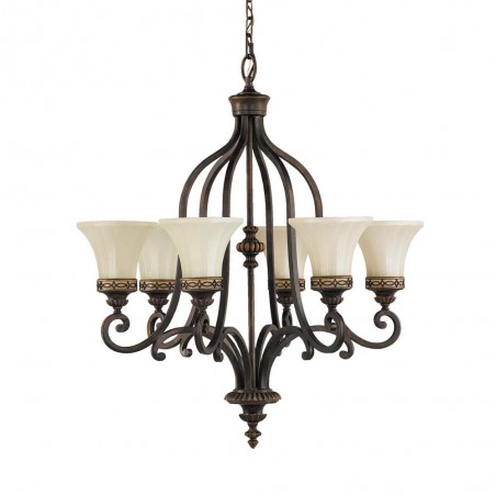 Chandelier Drawing (6 Lights)