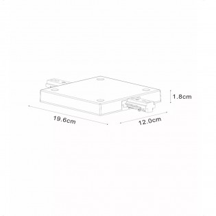 Single/double feeder for single-phase track TRACK