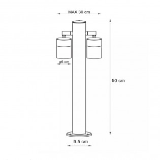 Outdoor LED Wall Lamp Arne (2x5W)