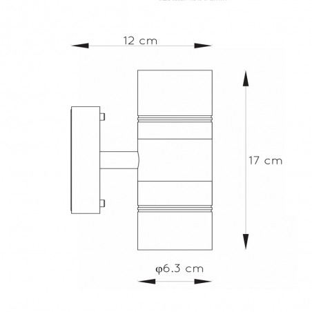 Outdoor LED Wall Lamp Arne (2x5W)