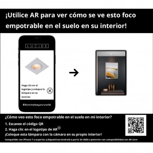 Empotrable de techo basculante Tube II
