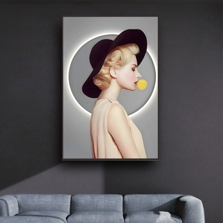 Cuadro con luz LED Ledart II 120x80cm. (18W)