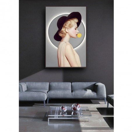 Cuadro con luz LED Ledart II 120x80cm. (18W)