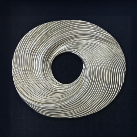 Cuadro con madera tallada en 3D IV (60x60cm.)