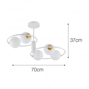 Ceiling Lamp Aigua (5 lights)