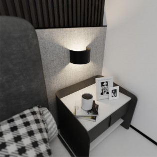 Wall Lamp Folio Black