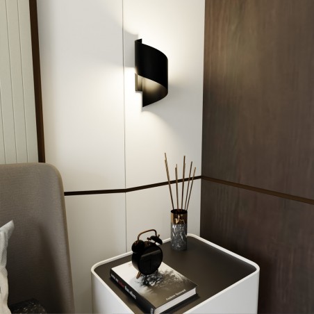 Wall Lamp Snape Noir