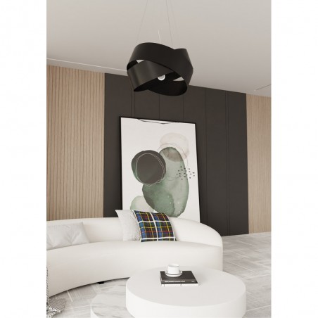Ceiling Lamp Tisla Black
