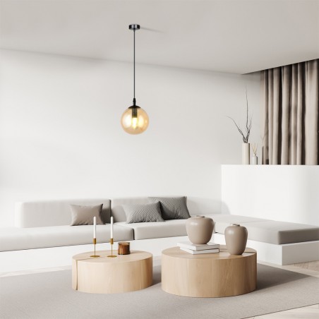 Ceiling Lamp Sagan Amber