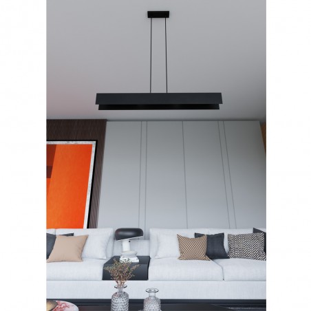 Ceiling Lamp Tarlen Black (4 lights)