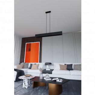 Ceiling Lamp Tarlen Black (4 lights)