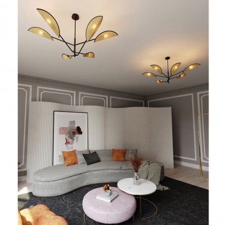 Ceiling Lamp Cano Rattan (6 lights)