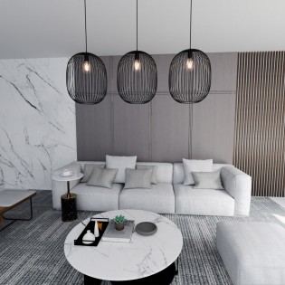 Pendant Track Lamp Cerpera (3 lights)