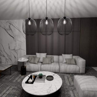 Pendant Track Lamp Cerpera (3 lights)