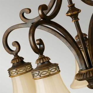 Chandelier Drawing (5 Lights)