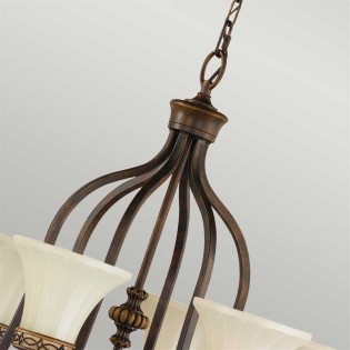 Chandelier Drawing (6 Lights)