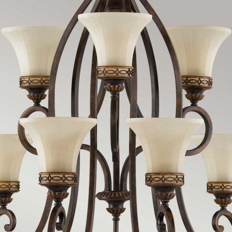 Chandelier Drawing (9 Lights)