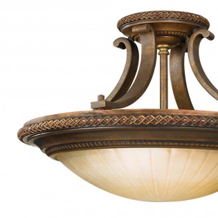 Plafón de techo Kelham Hall (2 Luces)