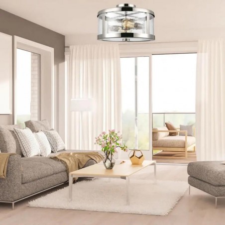 Plafón de techo Harrow (2 Luces)