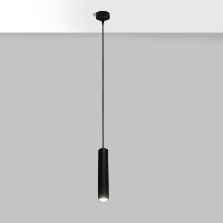 Lámpara colgante Iris Negro