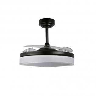 Ventilador LED con aspas plegables Aneto CCT Dim (72W)