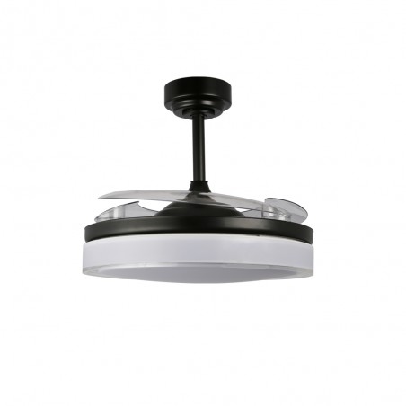 Ventilador LED con aspas plegables Aneto CCT Dim (72W)