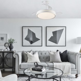 LED Ceiling fan folding blades Oku CCT Dim (72W)
