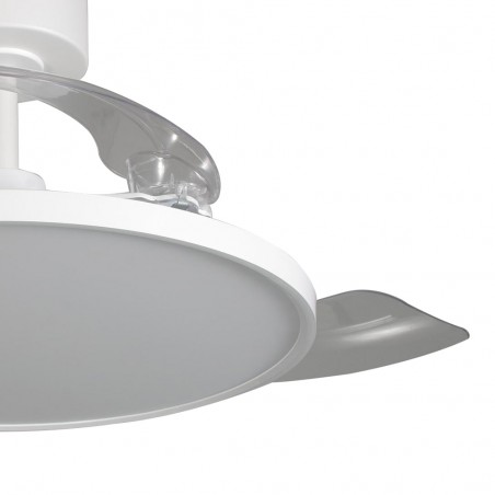 LED fan folding blades Mince CCT Dim (36W)