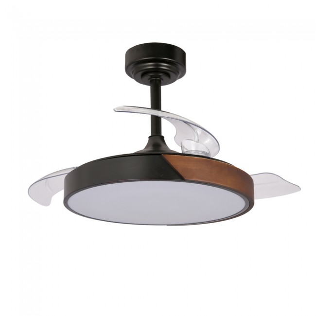 LED fan folding blades Taoro Mini CCT Dim (46W)