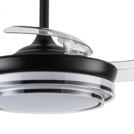 Ventilador LED aspas plegables Lander Mini CCT Dim (46W)