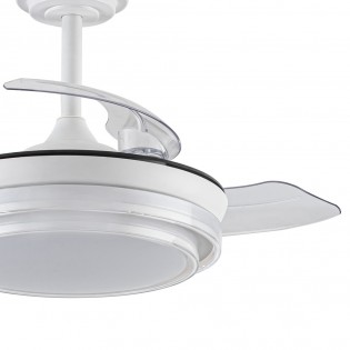 Ventilador LED aspas plegables Lander Mini CCT Dim (46W)