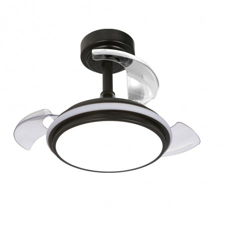 LED fan with folding blades Antila Mini XS CCT (35W)