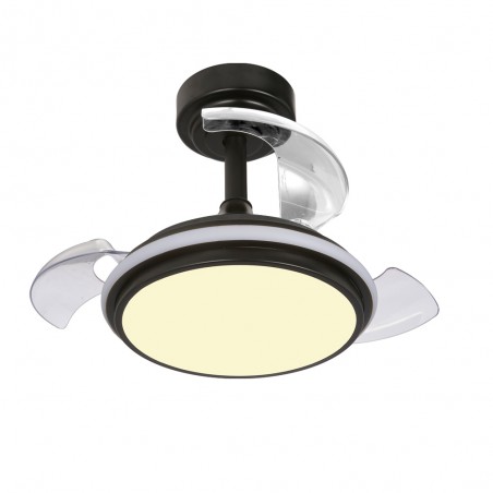 LED fan with folding blades Antila Mini XS CCT (35W)