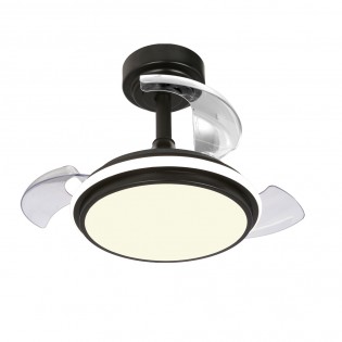 LED fan with folding blades Antila Mini XS CCT (35W)
