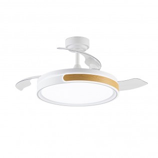 Ventilador LED con aspas plegables Movic CCT Dim (72W)