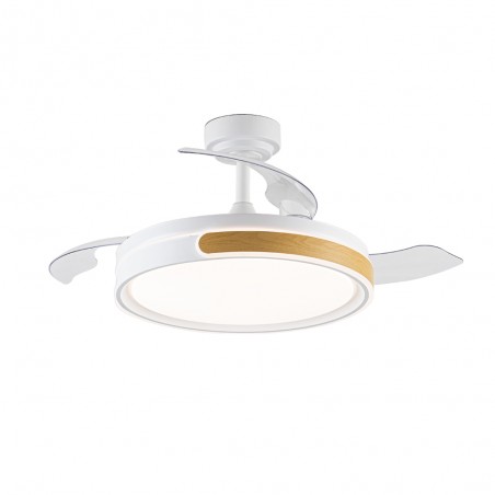 Ventilador LED con aspas plegables Movic CCT Dim (72W)