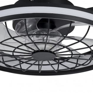 LED Ceiling Flush Fan Rafale CCT Dim (50W)