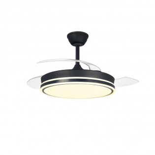 LED fan folding blades Supereco CCT Dim (45W)