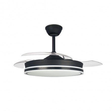 LED fan folding blades Supereco CCT Dim (45W)