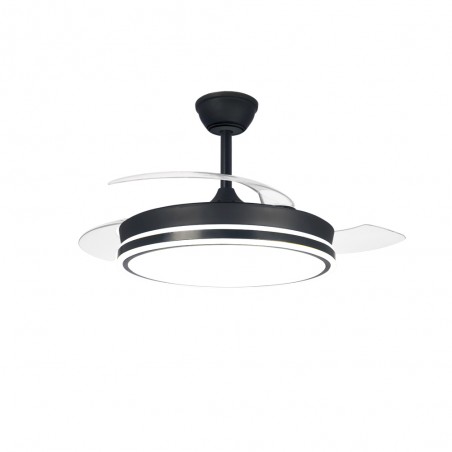 Ventilador LED con aspas plegables Supereco CCT Dim (45W)