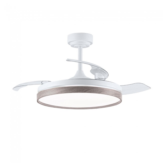Ventilador LED con aspas plegables Panam CCT Dim (72W)