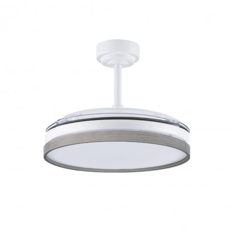 Ventilador LED con aspas plegables Panam CCT Dim (72W)