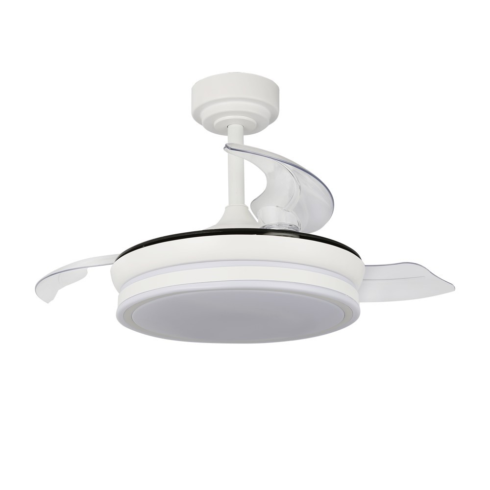 Led Fan Foldable Fan with folding blades - Wonderlamp.shop