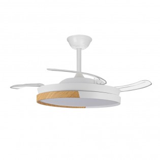 LED fan folding blades Ecoro CCT Dim (45W)
